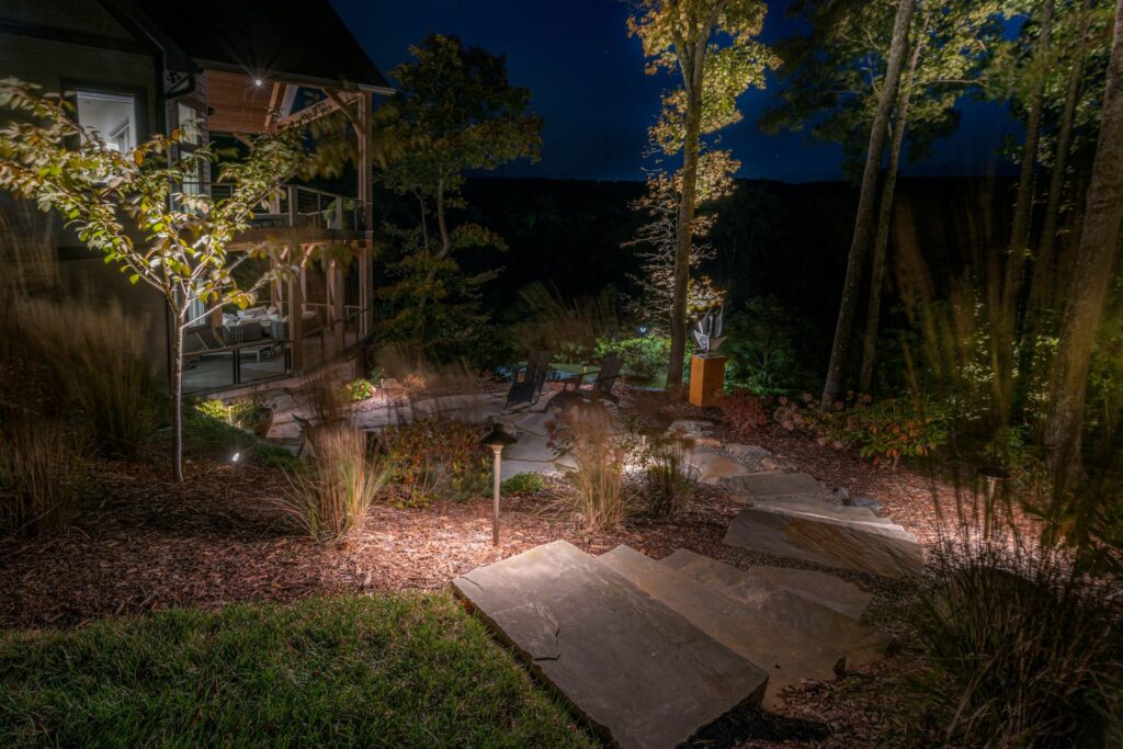 Reimagine your landscape with Carolina Outdoor Lighting.